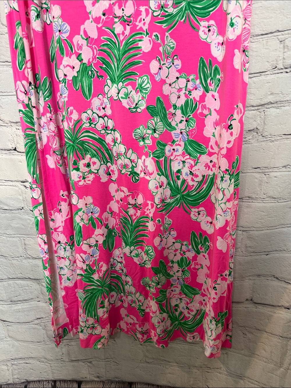 Lilly Pulitzer Roxie Pink Worth A Look Floral Minka Maxi Skirt Set Size Medium - Picture 12 of 15